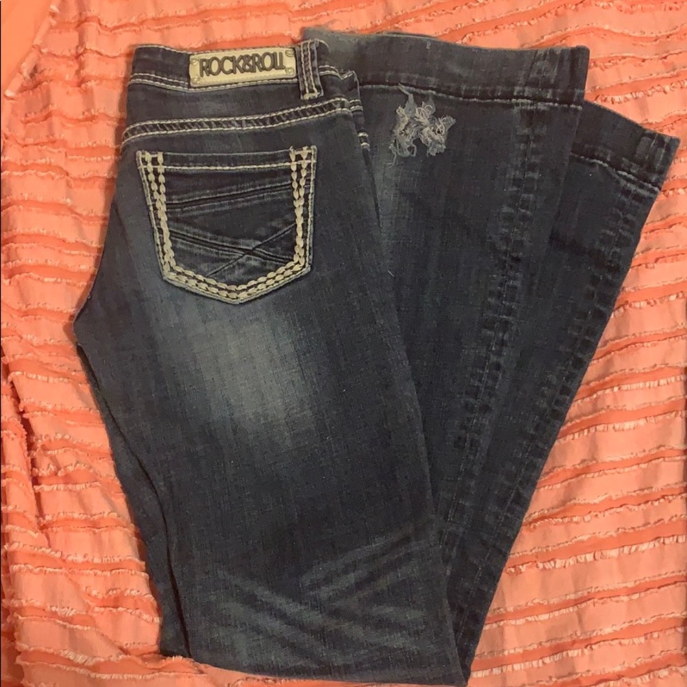 Women’s rock and roll jeans